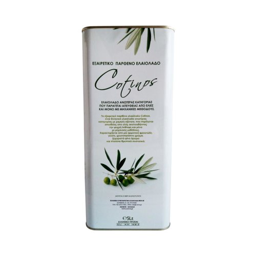 Cotinos-Extra Natives Olivenöl aus Lesbos 5 Liter