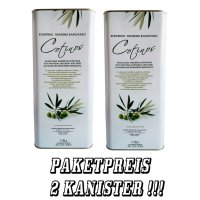 Cotinos - Extra Natives Olivenöl aus Lesbos 2 x 5...